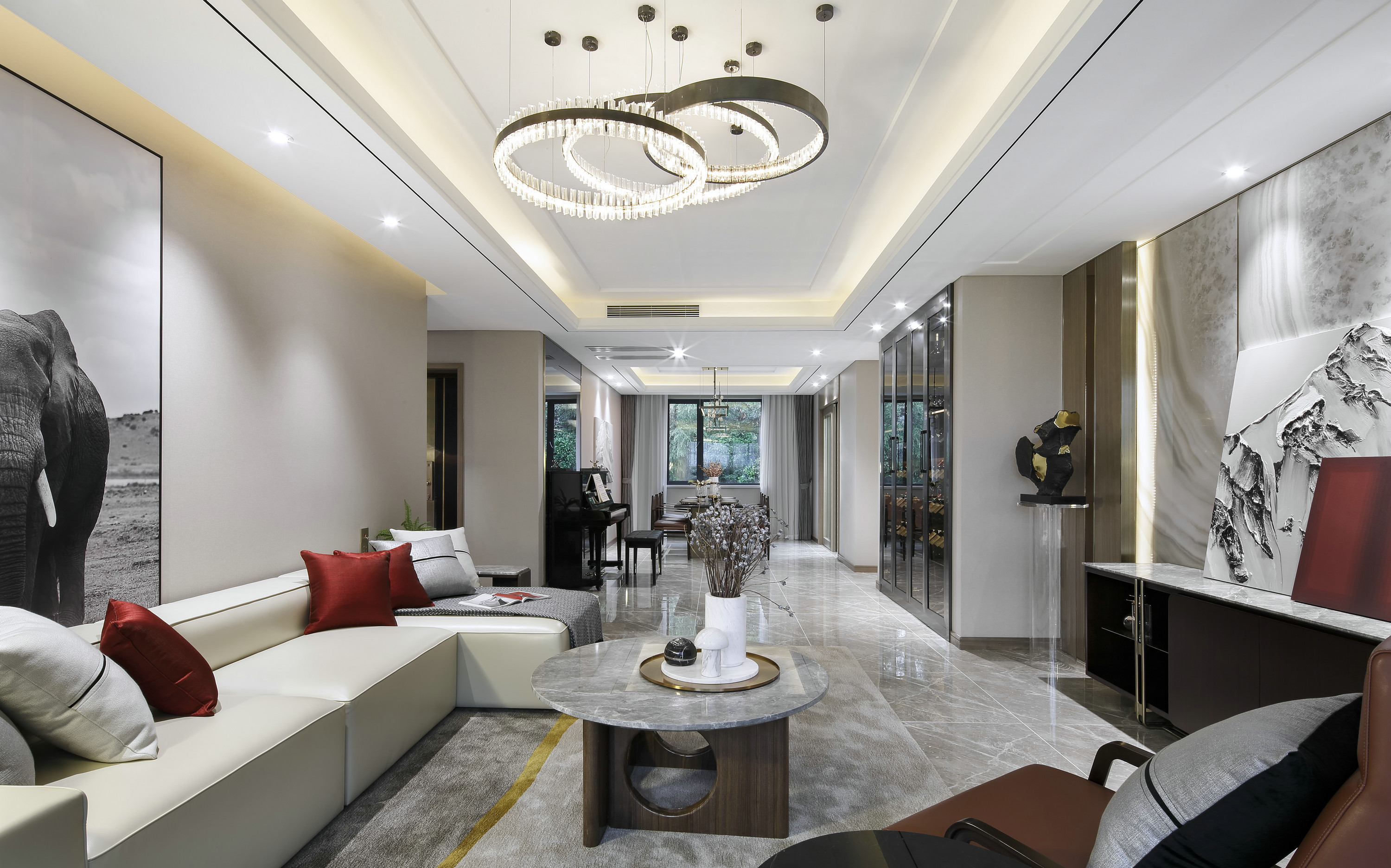 新中式風(fēng)格裝修案例 帶您走進高雅詩意東方家居