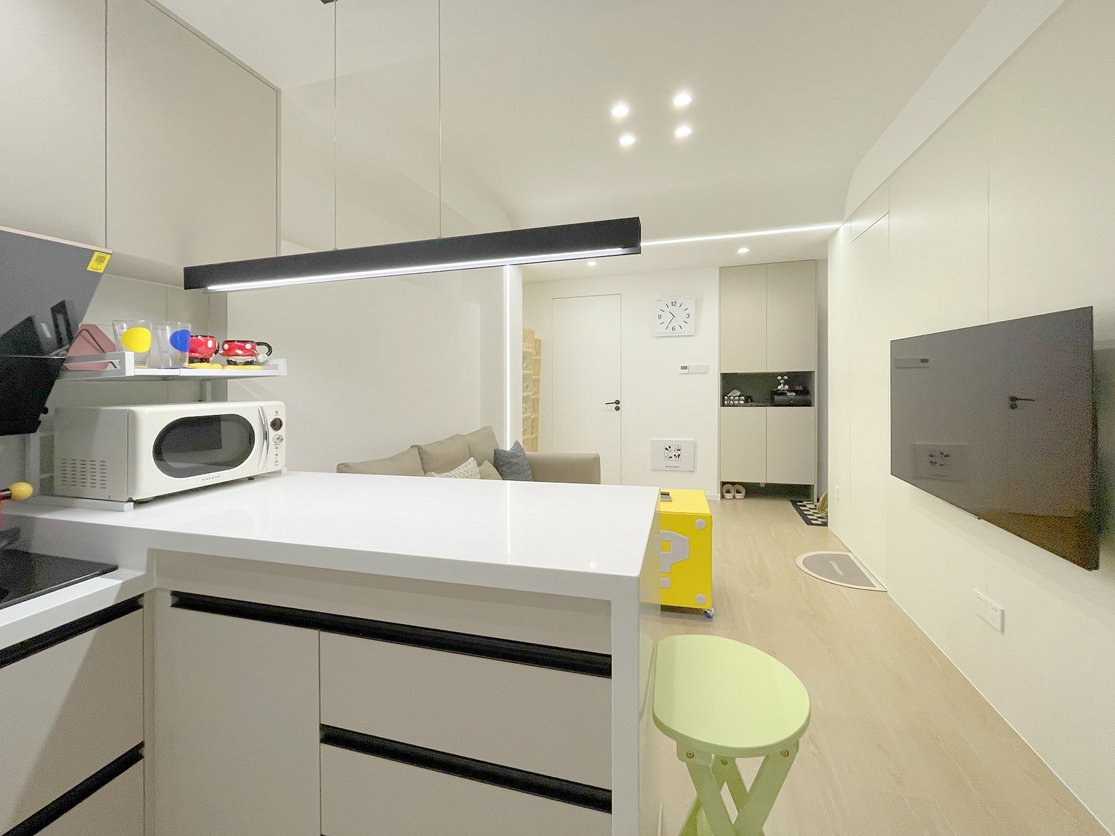 極簡(jiǎn)之美，寧?kù)o舒適的居住空間