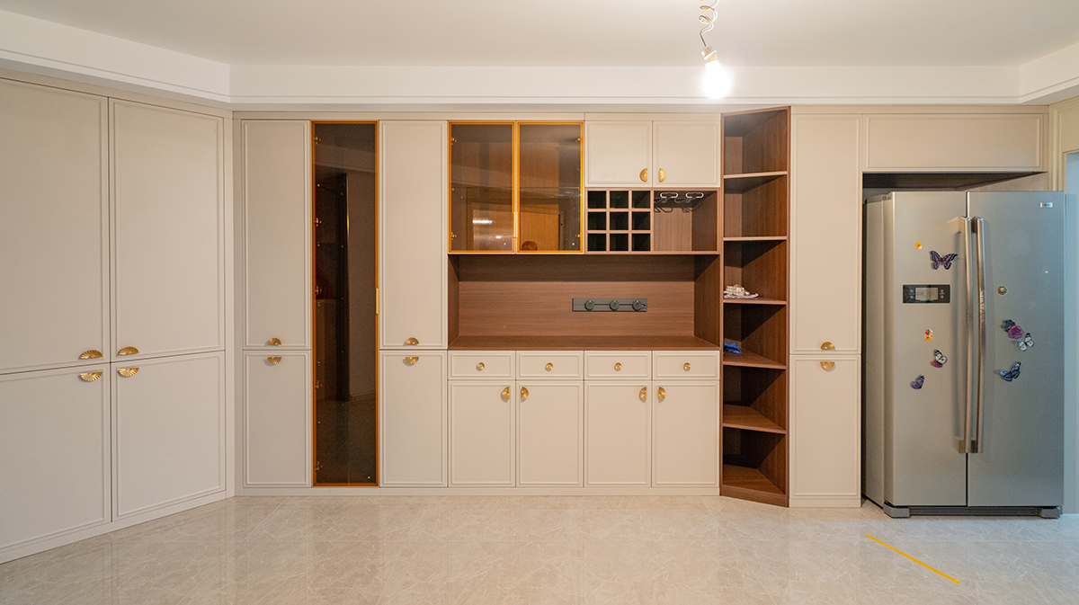 張府園120平老房翻新，簡約風裝修自然輕盈